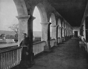 Santa Barbara Mission, 1800-talet av Unbekannt