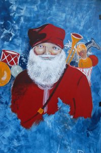 Santa Claus Paris Frankrike av Unbekannt