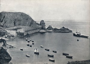 Sark-Creux hamn, 1895 av Unbekannt