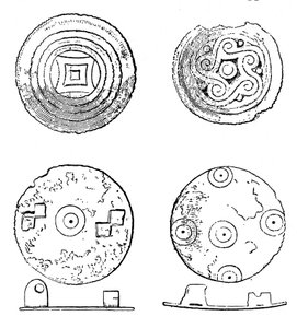 Saxon fibulae, 1910 av Unbekannt