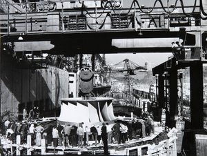 Sayano-Shushenskaya vattenkraftstation, USSR, 1970-talet av Unbekannt