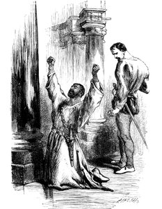 Scen från Shakespeares Othello, 1800-talet av Unbekannt