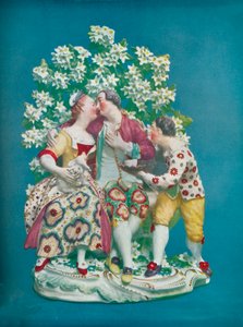 Scen från den italienska komedin, c1770 av Unbekannt