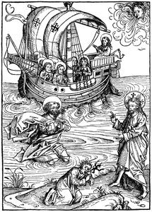 Scen från Schatzbehalter, 1491 1964. av Unbekannt