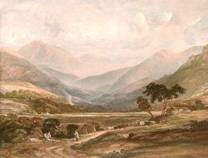 Scen i Glen Lochy, c1900. av Unbekannt