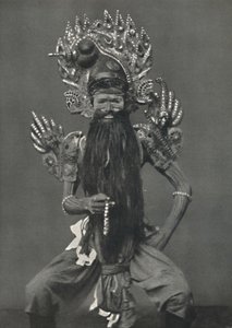 Skådespelare som Guruswamin, chefsandlig lärare, 1926 av Unbekannt