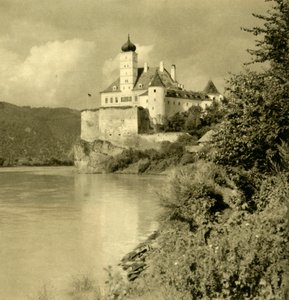 Schloss Schönbühel vid floden Donau, Nedre Österrike, c1935. av Unbekannt