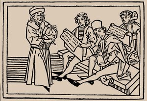 Skollektioner. Från människolivets spegel av Rodericus Zamorensis, 1479 av Unbekannt