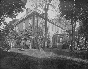Schuyler Mansion, Albany, New York, c1897. av Unbekannt