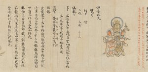 Rulla 9 av Collected Iconography Zuzosho: Ten Devas, 1200-talet. av Unbekannt