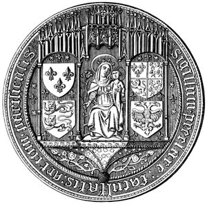 Seal of the Four Nations eller the Faculty of Arts, 1500-talet 1849 av Unbekannt