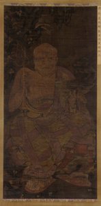 Sittande Luohan, 1345. av Unbekannt