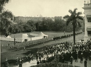 Lord Curzons andra ankomst till regeringshuset, 1904, 1925. av Unbekannt