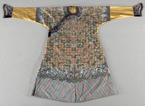 Halvformell Court Robe Jifu, sent 1700-tal. av Unbekannt