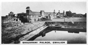 Shajahani Palace, Gwalior, Indien, c1925 av Unbekannt