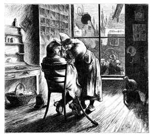 Rakning av fienden vid Montmirail, 1870 av Unbekannt