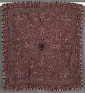 Sjal, 1870-1880-talen. av Unbekannt