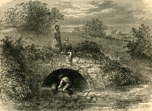 Herdebrunnen 1820, c1876. av Unbekannt