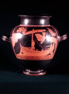 Skepp av Odysseus Ulysses, kung av Ithaca av Unbekannt