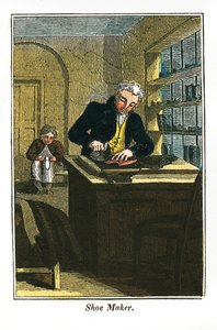 Skomakare, 1823 av Unbekannt