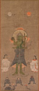 Shomen Kongo: The Blue-Faced Kongo, 1600-talet. av Unbekannt