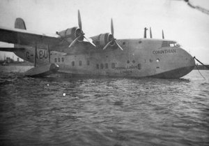 Short Empire-flygbåt Corinthian, Alexandria, Egypten, c1938-c1941 av Unbekannt