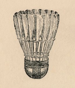 Shuttle - Badminton, 1912 av Unbekannt