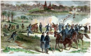 Belägring av Fredericksburg, Virginia, amerikanska inbördeskriget, c1864-c1865 av Unbekannt
