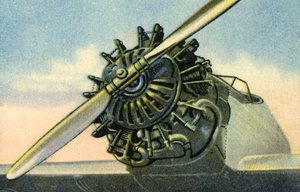 Siemens Sh 20 60 hästkrafter flygplansmotor, 1932. av Unbekannt