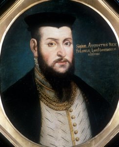 Sigismund II, Augustus, medhärskare över Polen med sin far 1530-1548, ensam härskare från 1548 av Unbekannt