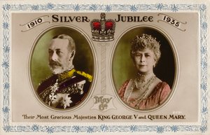 Silverjubileum 1910-1935, 6 maj - King George V och Queen Mary, 1935. av Unbekannt