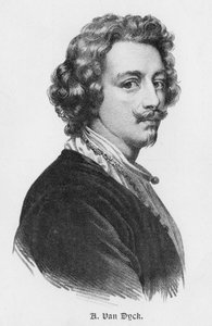 Sir Anthony van Dyck 1599-1641, flamländsk målare, tidigt 1900-tal av Unbekannt