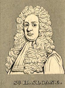 Sir H. Sloane, 1660-1753, 1830. av Unbekannt