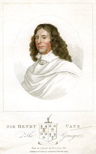 Sir Henry Vane den yngre, engelsk statsman och författare, 1814 av Unbekannt