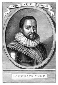 Sir Horace Vere, engelsk soldat under trettioåriga kriget av Unbekannt