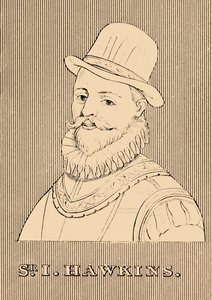 Sir I. Hawkins, 1532-1595, 1830. av Unbekannt