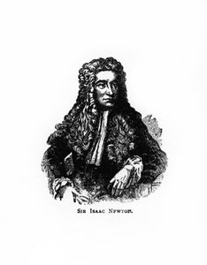 Sir Isaac Newton, engelsk matematiker, astronom och fysiker, 1900-talet av Unbekannt