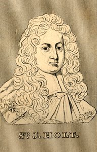 Sir J. Holt, 1642-1710, 1830. av Unbekannt
