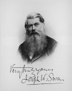 Sir Joseph Wilson Swan, vetenskapsman och uppfinnare, c1900 av Unbekannt