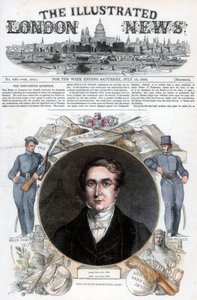 Sir Robert Peel, 1850 av Unbekannt