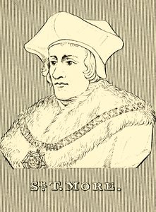 Sir T. More, 1478-1535, 1830. av Unbekannt