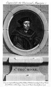 Sir Thomas More, katolsk engelsk advokat, författare och politiker, 1748 av Unbekannt