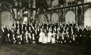 Sammanträde i kommittén för storhertiginnan Tatiana Nikolaievna av Ryssland, tidigt 1900-tal av Unbekannt