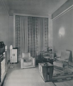 Vardagsrummet, 1933. av Unbekannt