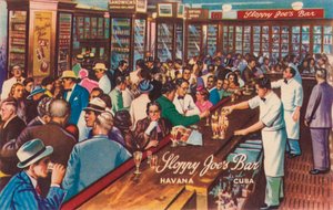Sloppy Joes Bar, Havanna, Kuba, 1951 av Unbekannt