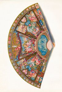 Liten klänningsfläkt, 1901 av Unbekannt