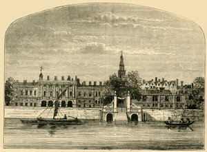 Somerset hus och trappor, 1881. av Unbekannt