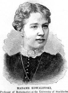 Sonia Sophie Kowalevski, rysk matematiker, 1888 av Unbekannt