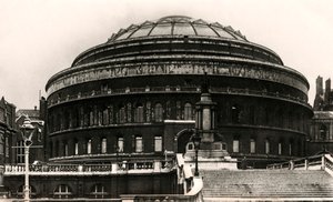 Södra ingången till Royal Albert Hall, London, tidigt 1900-tal av Unbekannt