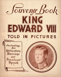 Souvenirbok av kung Edward VIII: Told in Pictures, 1937 av Unbekannt
